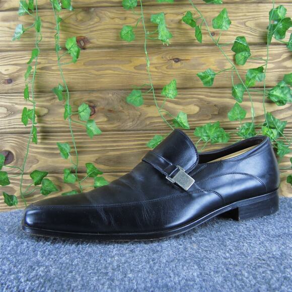 Mezlan Men's 1968 Loafer Black‎ Leather Size 11 Medium Gently Used 2025 - Picture 1 of 6